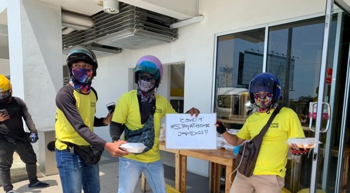 Food delivery riders get free meals from IFS