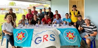 Jalan Kampung Tohan yang baru di naikkan taraf