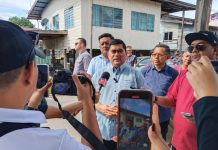 Shahelmey Turun Lapangan Bantu Mangsa Kebakaran di Kg Petagas