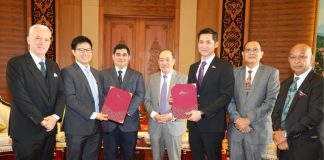 CM Witnesses The Exchange Of MoU Between SOGDC and EA Gibson