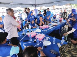 Salleh Seru Warga Sabah di Johor Sokong Barisan Nasional