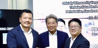 Ewon Alu-Alukan Kerjasama Strategik Tiga Syarikat Perkukuh Industri Maritim Sabah