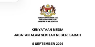 Jerebu Rentas Sempadan: IPU Kota Kinabalu dan Kimanis Catat Tahap Tidak Sihat