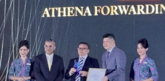 Athena Forwarding Retains MASKargo’s Top Agent Award For Sandakan