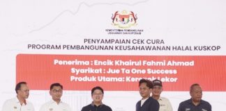 RM950.78 Juta Disalurkan Kepada Lebih 44,000 Usahawan Dan Koperasi Di Sabah