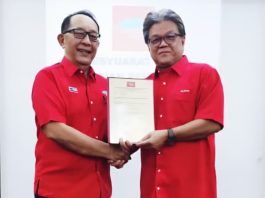 Ellron Sertai PGRS, Kukuhkan Jentera Pensiangan